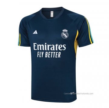 Camiseta de Entrenamiento Real Madrid 2023-2024 Azul Camiseta de Entrenamiento Real Madrid 2023-2024 Azul