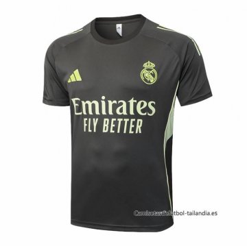 Camiseta de Entrenamiento Real Madrid 2025-2026 Gris Verde Camiseta de Entrenamiento Real Madrid 2025-2026 Gris Verde