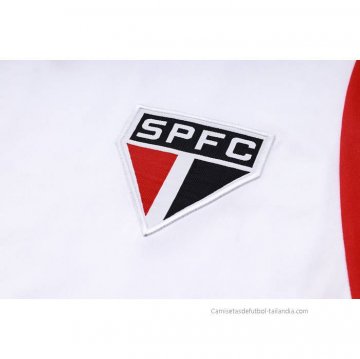 Camiseta de Entrenamiento Sao Paulo Sin Mangas 2023-2024 Blanco