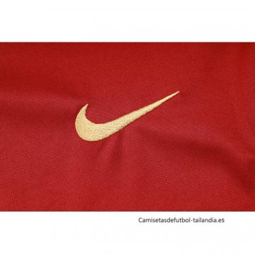 Chandal con Capucha del Barcelona 2024-2025 Rojo