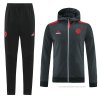 Chandal con Capucha del Bayern Munich 2021-2022 Gris Chandal con Capucha del Bayern Munich 2021-2022 Gris