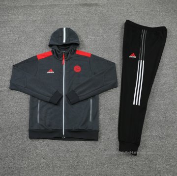Chandal con Capucha del Bayern Munich 2021-2022 Gris