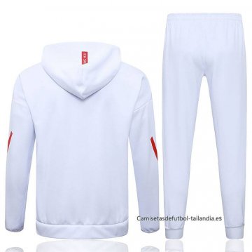 Chandal con Capucha del Bayern Munich 2025-2026 Blanco