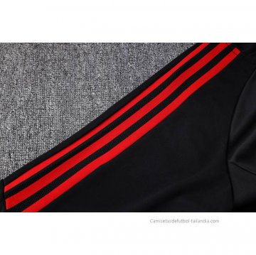 Chandal con Capucha del Manchester United 2022-2023 Negro