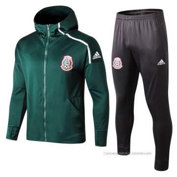 Chandal con Capucha del Mexico 2022-2023 Verde Chandal con Capucha del Mexico 2022-2023 Verde