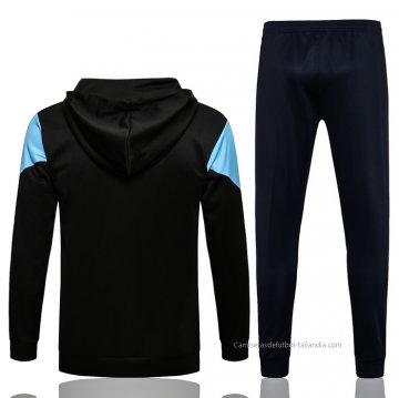 Chandal con Capucha del Olympique Marsella 2021-2022 Negro