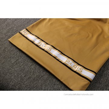 Chandal con Capucha del Paris Saint-Germain 2021-2022 Amarillo
