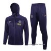 Chandal con Capucha del Paris Saint-Germain 2023-2024 Purpura Chandal con Capucha del Paris Saint-Germain 2023-2024 Purpura