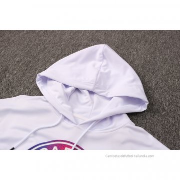 Chandal con Capucha del Paris Saint-Germain Jordan Nino 2021-2022 Blanco