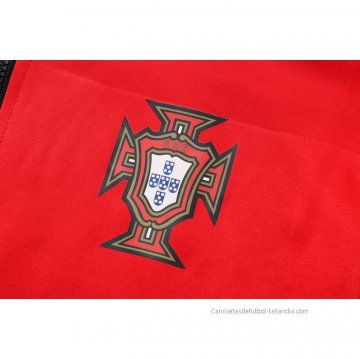 Chandal con Capucha del Portugal 2022-2023 Rojo