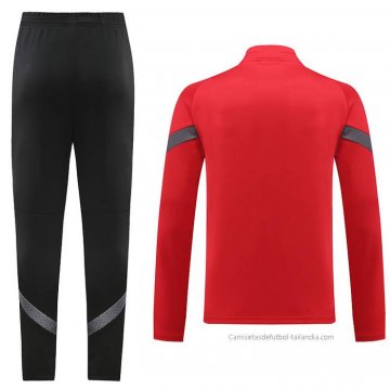 Chandal de Chaqueta del AC Milan 2022-2023 Rojo