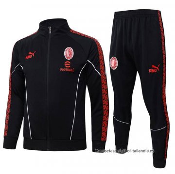 Chandal de Chaqueta del AC Milan 2025-2026 Negro