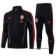 Chandal de Chaqueta del AC Milan 2025-2026 Negro