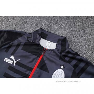 Chandal de Chaqueta del AC Milan 2022-2023 Gris
