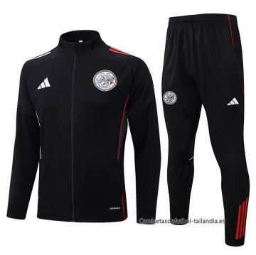 Chandal de Chaqueta del Ajax 2025-2026 Negro Chandal de Chaqueta del Ajax 2025-2026 Negro