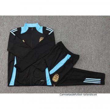 Chandal de Chaqueta del Argentina 2024-2025 Negro