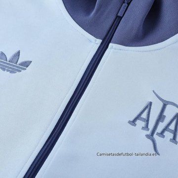 Chandal de Chaqueta del Argentina Nino 2024-2025 Azul Claro