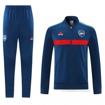 Chandal de Chaqueta del Arsenal 2021-2022 Azul Chandal de Chaqueta del Arsenal 2021-2022 Azul