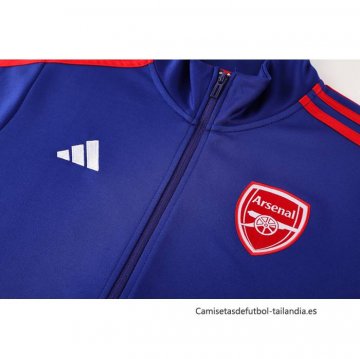 Chandal de Chaqueta del Arsenal 2024-2025 Azul