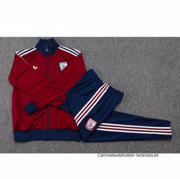 Chandal de Chaqueta del Arsenal Nino 2025-2026 Rojo