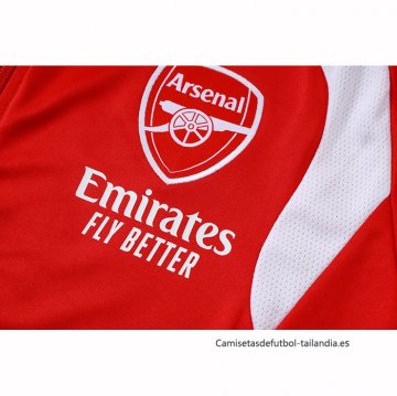 Chandal de Chaqueta del Arsenal Nino 2026-2027 Rojo