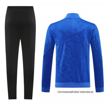 Chandal de Chaqueta del Barcelona 2024-2025 Azul