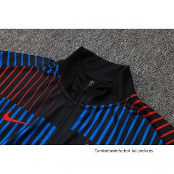 Chandal de Chaqueta del Barcelona 2024-2025 Rojo y Azul