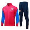 Chandal de Chaqueta del Barcelona 2024-2025 Rojo