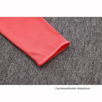 Chandal de Chaqueta del Bayern Munich Nino 2025-2026 Gris Naranja