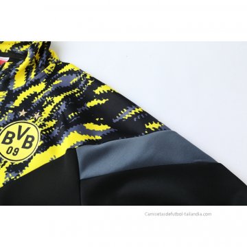 Chandal de Chaqueta del Borussia Dortmund 2021 Negro