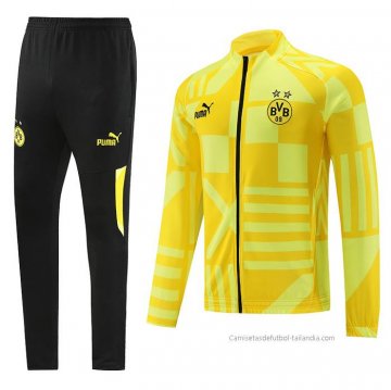Chandal de Chaqueta del Borussia Dortmund 2022-2023 Amarillo