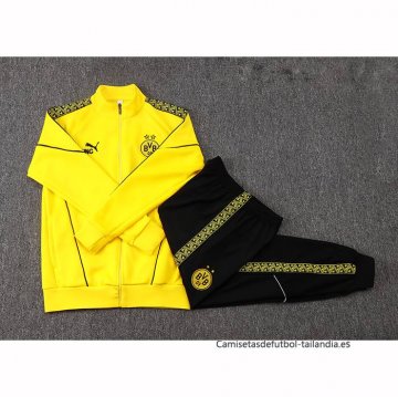 Chandal de Chaqueta del Borussia Dortmund Nino 2025-2026 Amarillo