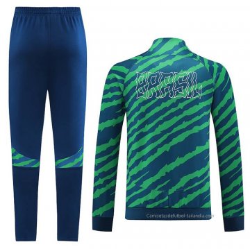 Chandal de Chaqueta del Brasil 2022-2023 Verde