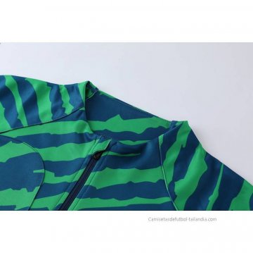 Chandal de Chaqueta del Brasil 2022-2023 Verde