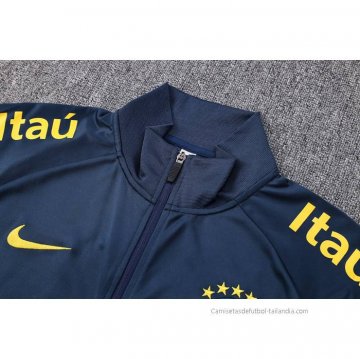 Chandal de Chaqueta del Brasil 2022-2023 Azul