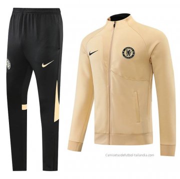 Chandal de Chaqueta del Chelsea 2022-2023 Caqui