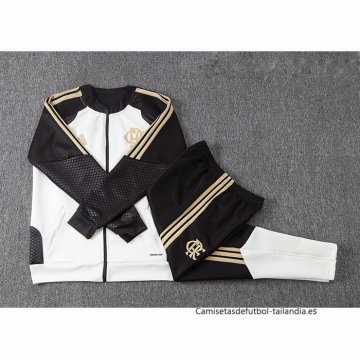 Chandal de Chaqueta del Flamengo Nino 2026-2027 Blanco
