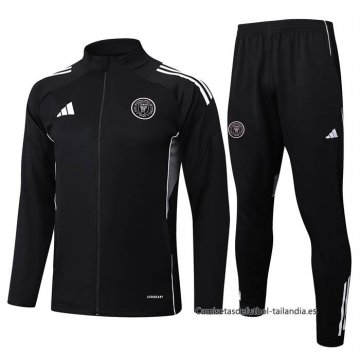 Chandal de Chaqueta del Inter Miami 2025-2026 Negro Chandal de Chaqueta del Inter Miami 2025-2026 Negro