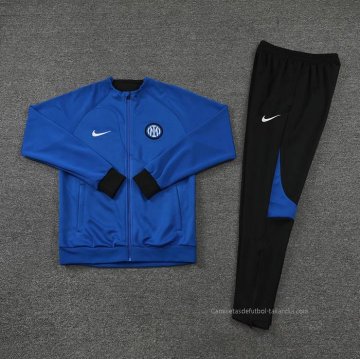 Chandal de Chaqueta del Inter Milan 2022-2023 Azul