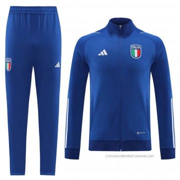 Chandal de Chaqueta del Italia 2022 Azul Chandal de Chaqueta del Italia 2022 Azul