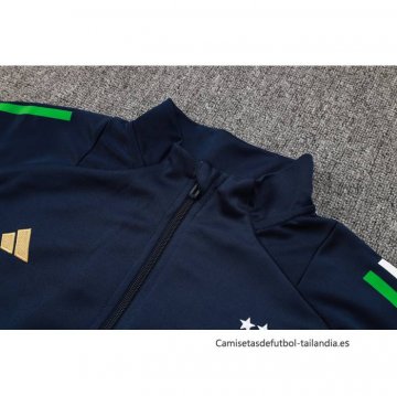 Chandal de Chaqueta del Italia Nino 2024-2025 Azul
