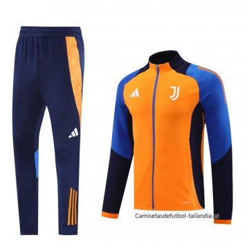 Chandal de Chaqueta del Juventus 2024-2025 Naranja