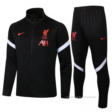 Chandal de Chaqueta del Liverpool 2021-2022 Negro Chandal de Chaqueta del Liverpool 2021-2022 Negro