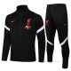 Chandal de Chaqueta del Liverpool 2021-2022 Negro