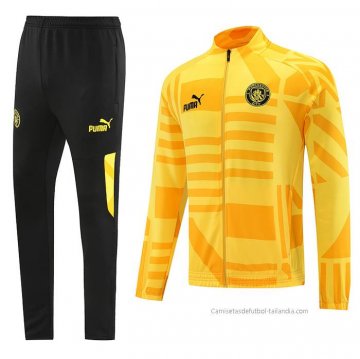 Chandal de Chaqueta del Manchester City 2022-2023 Naranja