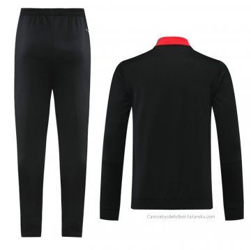 Chandal de Chaqueta del Manchester United 2021-2022 Negro