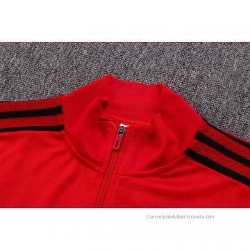 Chandal de Chaqueta del Manchester United Nino 2022-2023 Rojo