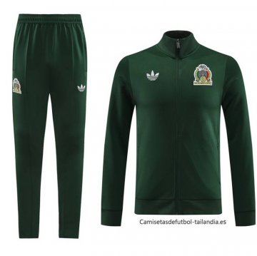Chandal de Chaqueta del Mexico 2024-2025 Verde Chandal de Chaqueta del Mexico 2024-2025 Verde