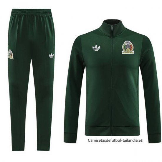 Chandal de Chaqueta del Mexico 2024-2025 Verde - Haga un click en la imagen para cerrar
