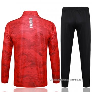 Chandal de Chaqueta del Napoli 2024-2025 Rojo